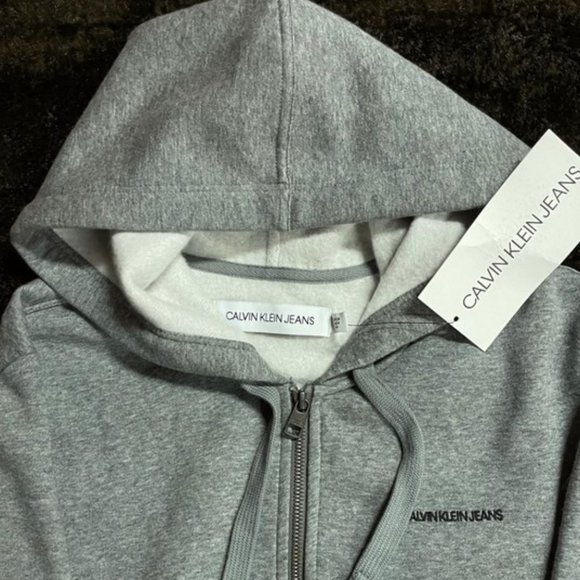 Calvin Klein zip up hoodie